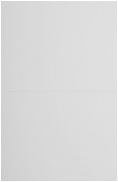 White 65lb A2 Foldover Cards (4 3/8 x 5 7/16)
