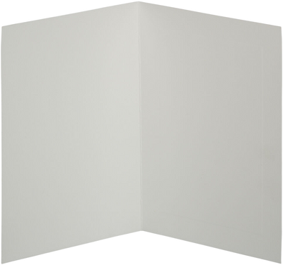 White 65lb A6 Panel Foldover Cards (4 5/8 x 6 1/4)