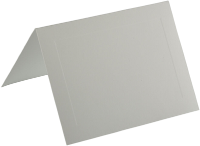 White 65lb A6 Panel Foldover Cards (4 5/8 x 6 1/4)