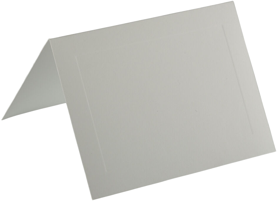 White 65lb A6 Panel Foldover Cards (4 5/8 x 6 1/4)