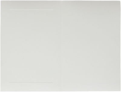 White 65lb A6 Panel Foldover Cards (4 5/8 x 6 1/4)