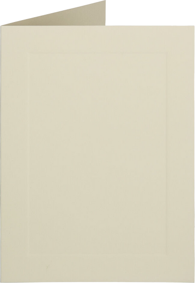Ivory 65lb A6 Panel Foldover Cards (4 5/8 x 6 1/4)