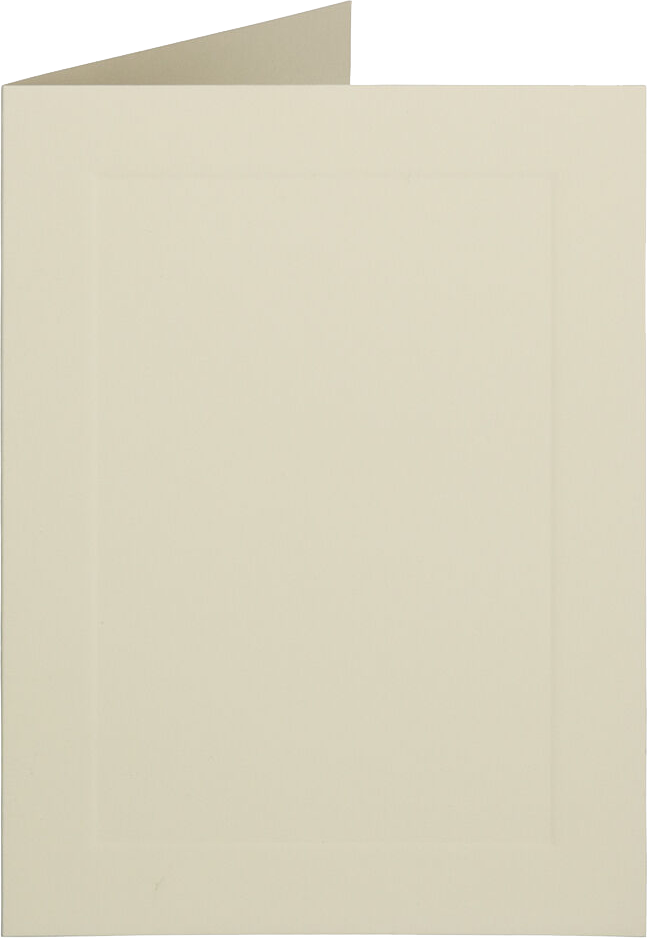 Ivory 65lb A6 Panel Foldover Cards (4 5/8 x 6 1/4)