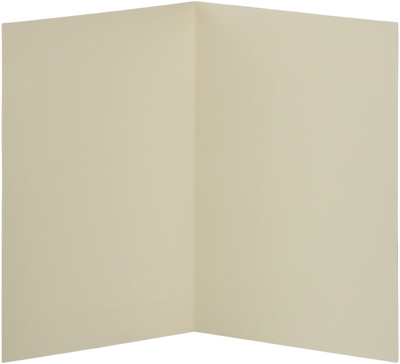Ivory 65lb A6 Panel Foldover Cards (4 5/8 x 6 1/4)