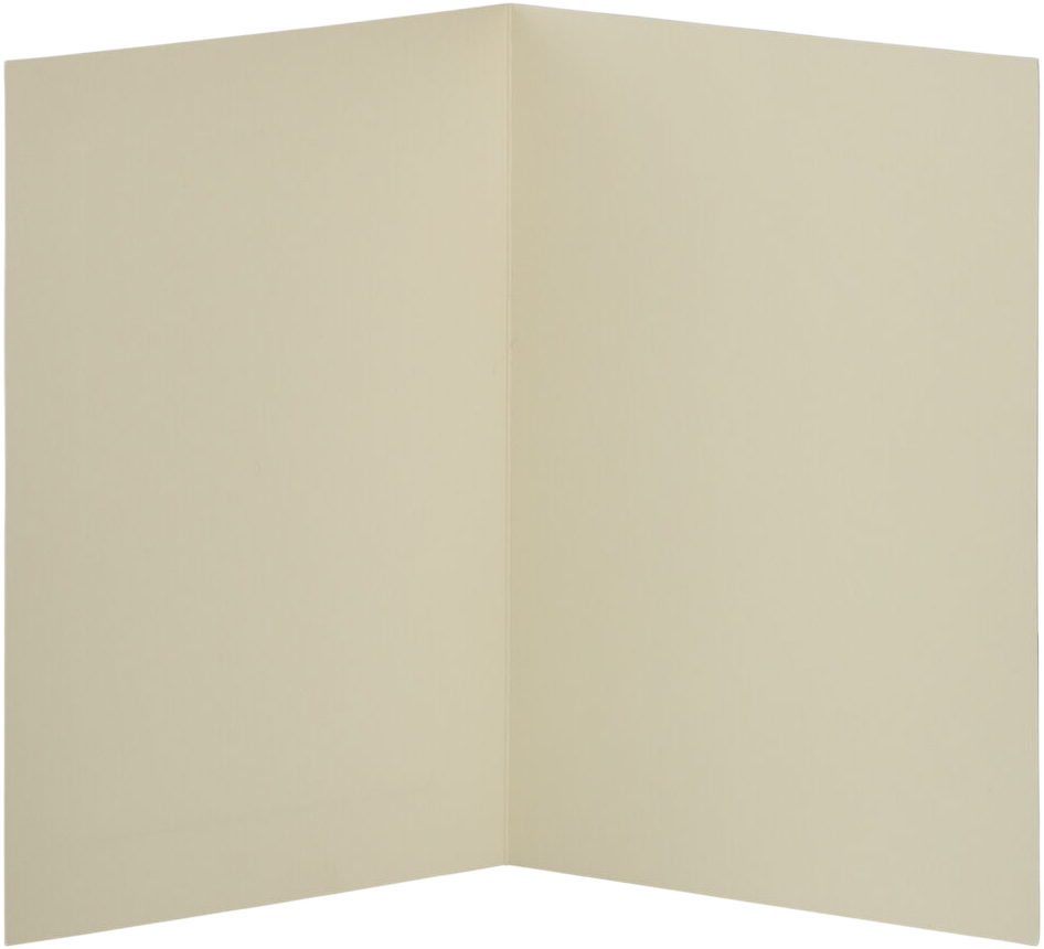 Ivory 65lb A6 Panel Foldover Cards (4 5/8 x 6 1/4)