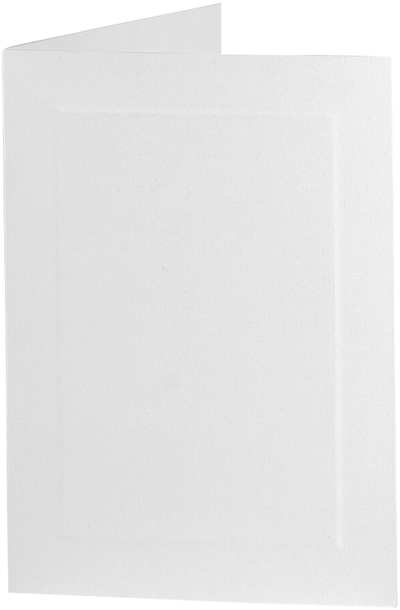White 65lb A7 Panel Foldover Cards (5 1/8 x 7)