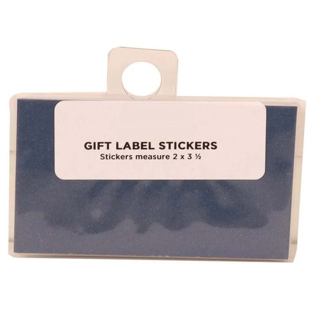 Navy 2 x 3 1/2 Gift Label Stickers