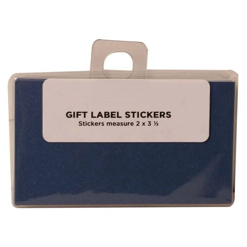Presidential Blue 2 x 3 1/2 Gift Label Stickers