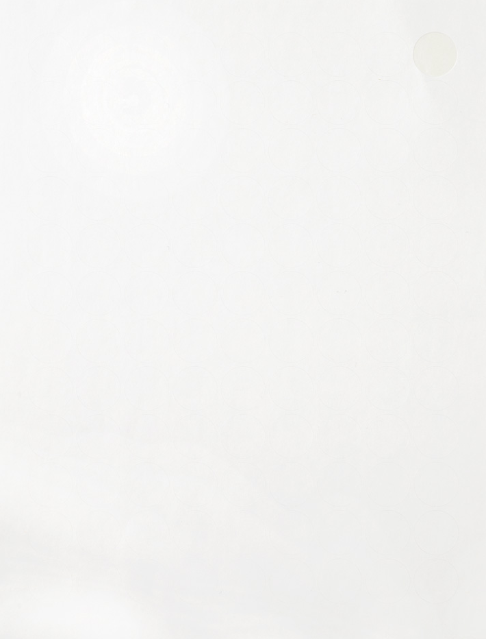White Small 3/4 Inch Round Labels