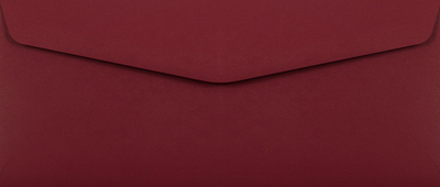 Garnet Dark Red 32lb #10 Regular Envelopes (4 1/8 x 9 1/2)