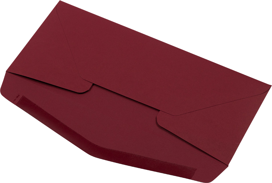 Garnet Dark Red 32lb #10 Regular Envelopes (4 1/8 x 9 1/2)