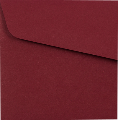 Garnet Dark Red 32lb #10 Regular Envelopes (4 1/8 x 9 1/2)