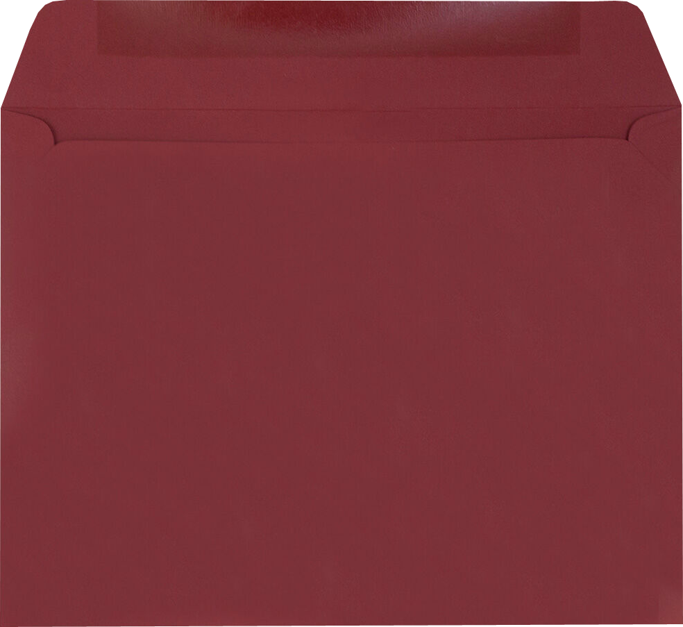 Garnet Dark Red 32lb 9 x 12 Booklet Envelopes