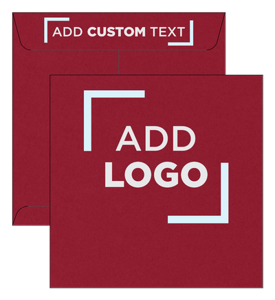 Garnet Dark Red 32lb 8 1/2 x 8 1/2 Square Envelopes