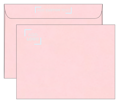 Baby Candy Pink 32lb 9 x 12 Booklet Envelopes