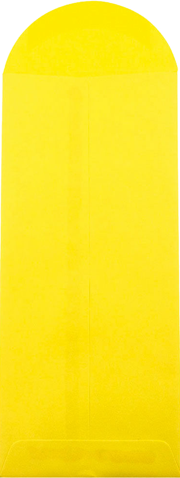 Yellow 24lb #12 Open End Envelopes (4 3/4 x 11)