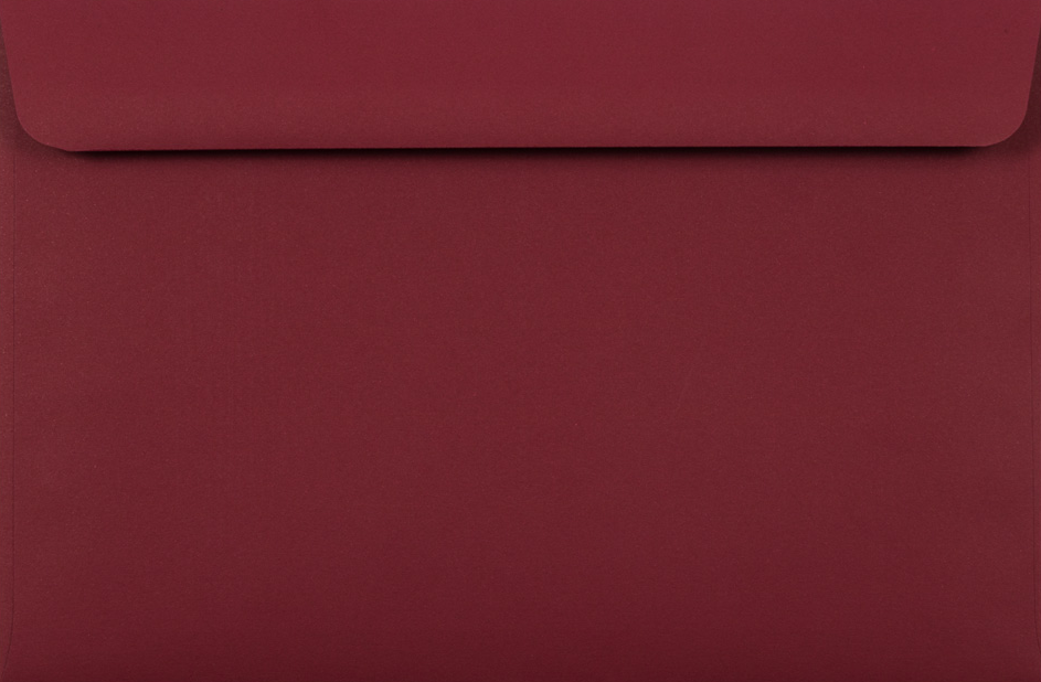 Garnet Dark Red 32lb 6 x 9 Booklet Envelopes