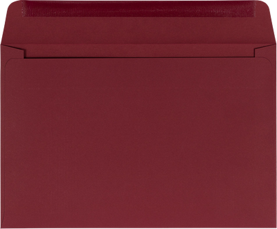 Garnet Dark Red 32lb 6 x 9 Booklet Envelopes