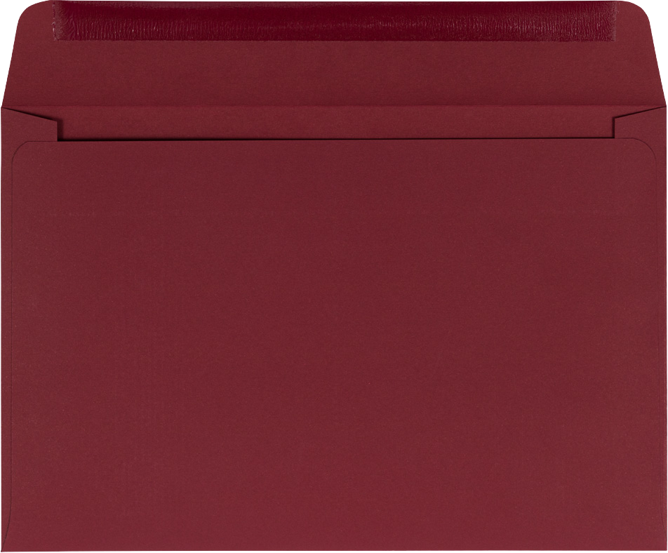Garnet Dark Red 32lb 6 x 9 Booklet Envelopes