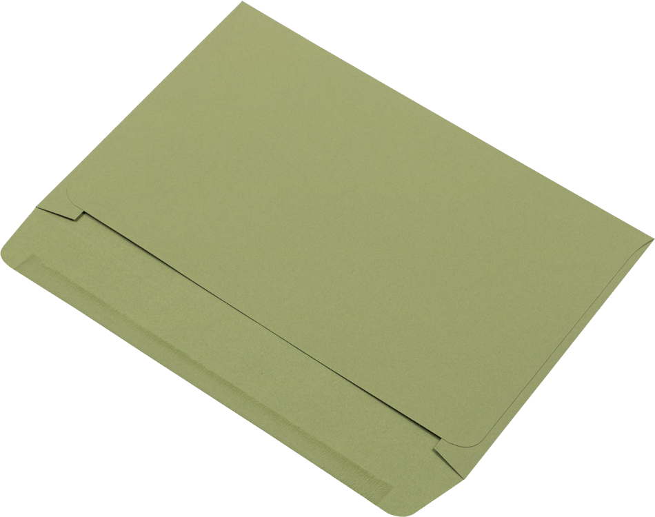 Olive Green 28lb 6 x 9 Booklet Envelopes