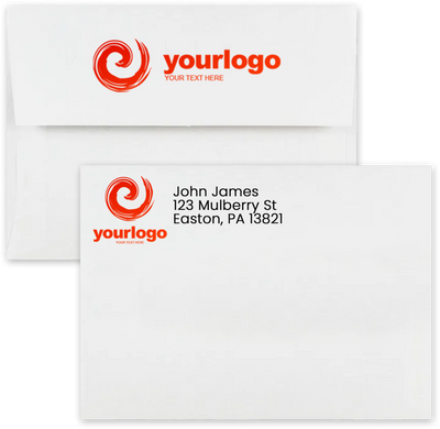 White 24lb A6 Invitation Envelopes (4 3/4 x 6 1/2)