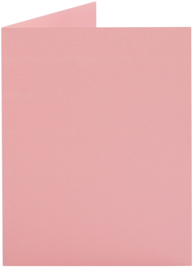 Baby Candy Pink 80lb A2 Foldover Cards (4 3/8 x 5 7/16)