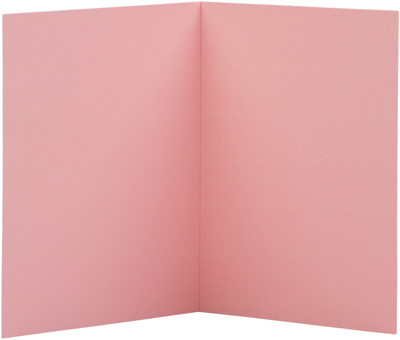 Baby Candy Pink 80lb A2 Foldover Cards (4 3/8 x 5 7/16)