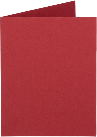 Ruby Red 100lb A2 Foldover Cards (4 3/8 x 5 7/16)