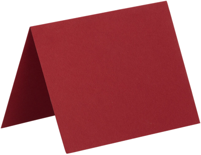 Ruby Red 100lb A2 Foldover Cards (4 3/8 x 5 7/16)