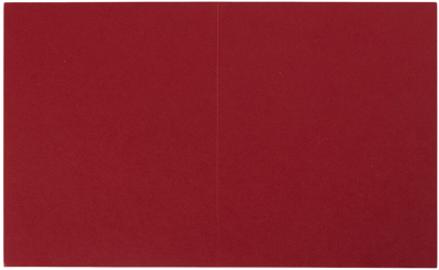 Ruby Red 100lb A2 Foldover Cards (4 3/8 x 5 7/16)