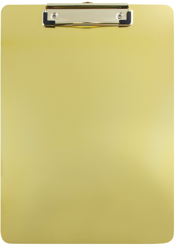 Gold Aluminum 9 x 13 Clipboards