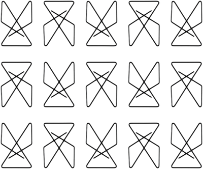 Black Butterfly Clips - 15 Pack