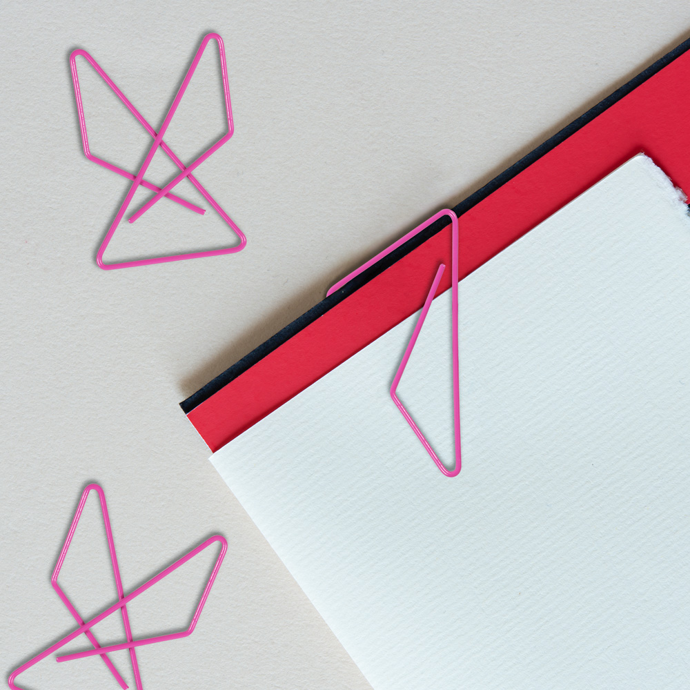 Hot Pink Butterfly Clips - 15 Pack