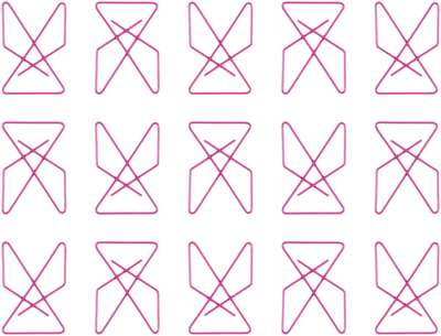 Hot Pink Butterfly Clips - 15 Pack