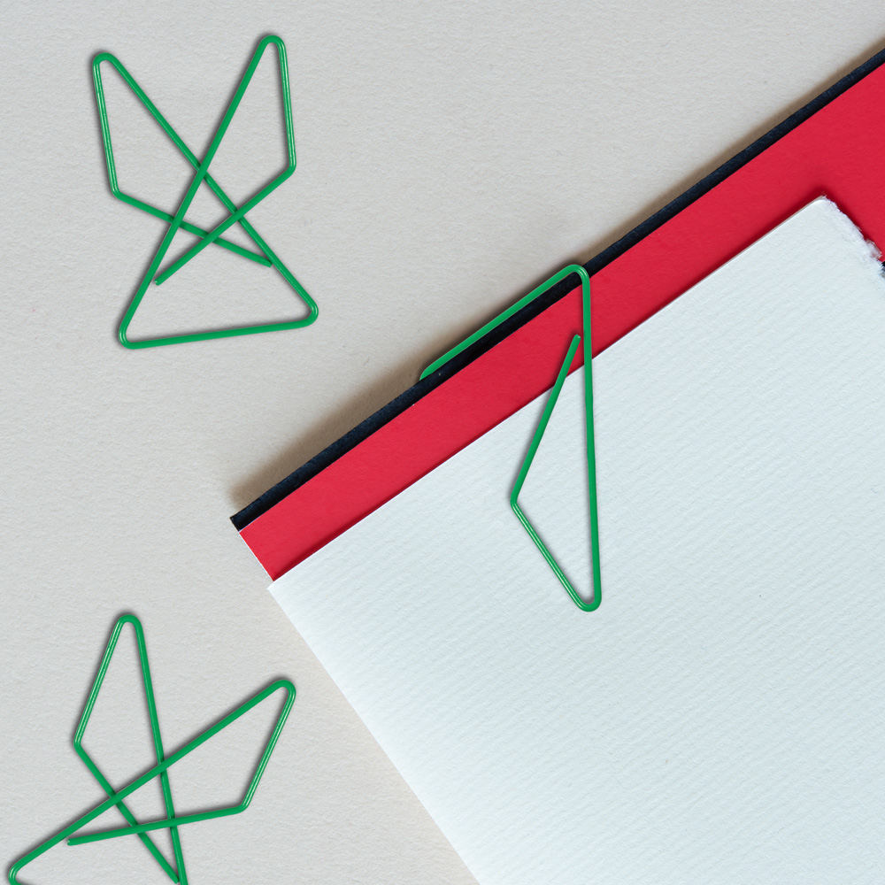 Green Butterfly Clips - 15 Pack