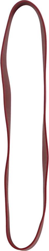 Burgundy Size 107 Rubber Bands - 50 Pack