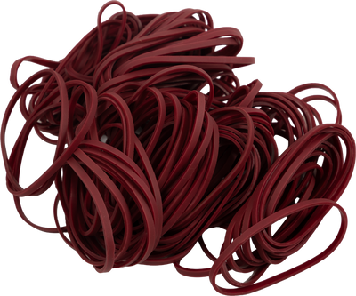 Burgundy Size 33 Rubber Bands - 100 Pack
