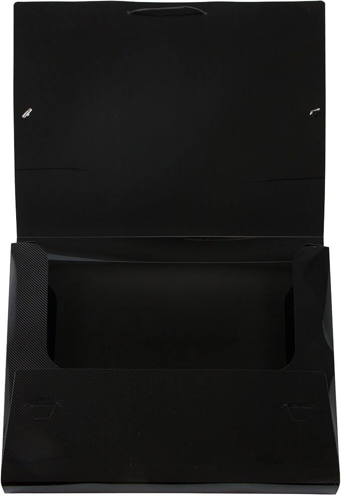 Black Letter 9 7/8 x 13 x 1 Plastic Booklet Action Case Portfolios