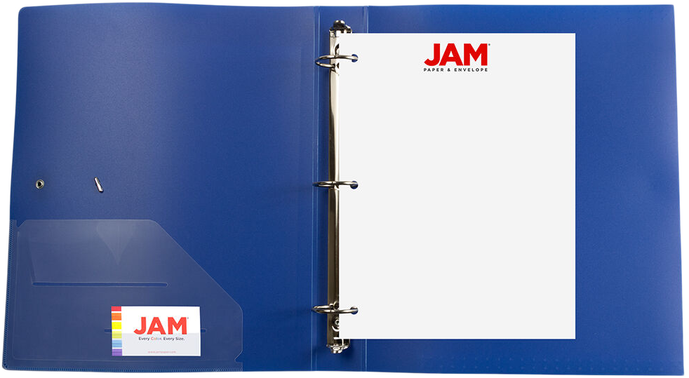 Royal Blue 2-in-1 Binder