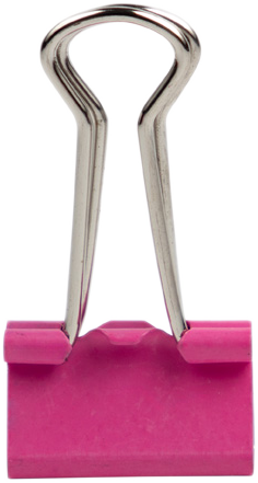 Pink Small 19mm Binder Clips - 25 Pack