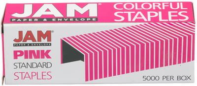 Pink Staples - 5,000 Box