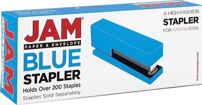 Blue Stapler and Staples Set