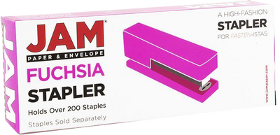 Pink Stapler and Purple Staples Set