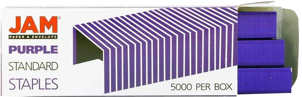 Pink Stapler and Purple Staples Set