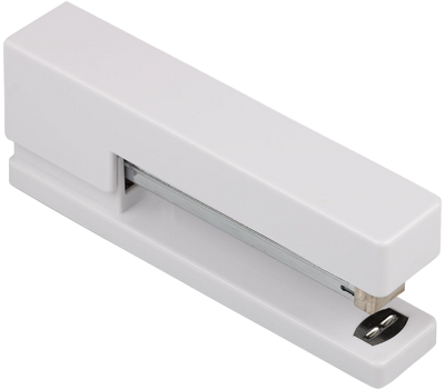 White Office Desk Set (Stapler, Tape Dispenser, and Pen Holder)