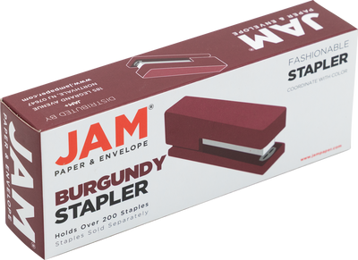 Burgundy Staplers