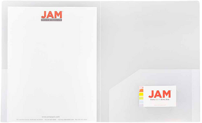 Clear 9 x 12 Plastic Heavy Duty Folders