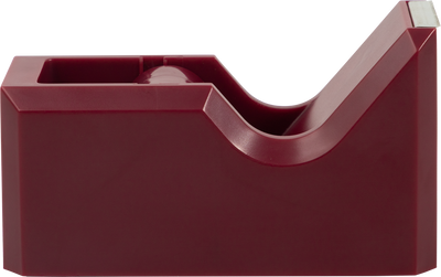 Burgundy Tape Dispenser