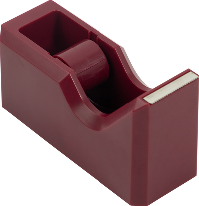 Burgundy Tape Dispenser