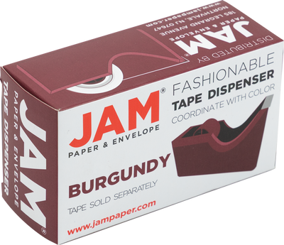 Burgundy Tape Dispenser